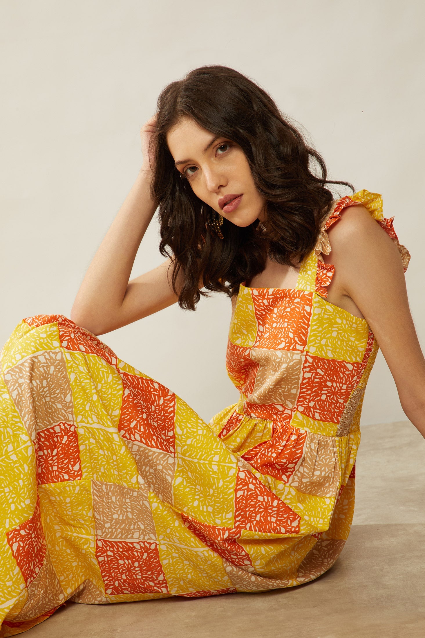 Bohera Jan Clifford Color Block Dress