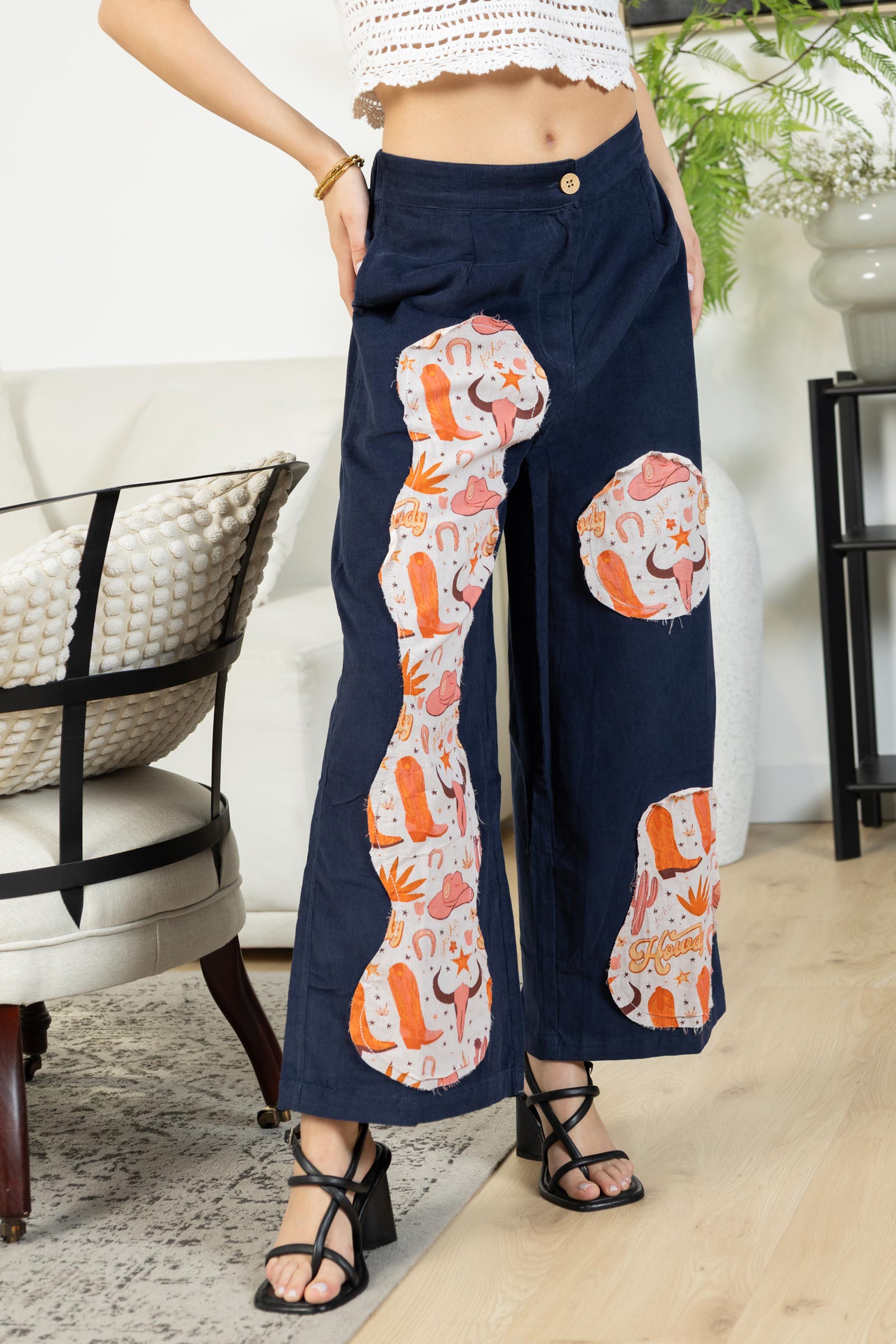 Charlotte's Trail Pants In Dark Blue