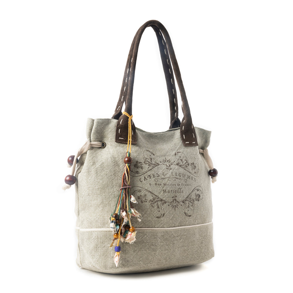 Old Soul Tote Bag in Willow Ash