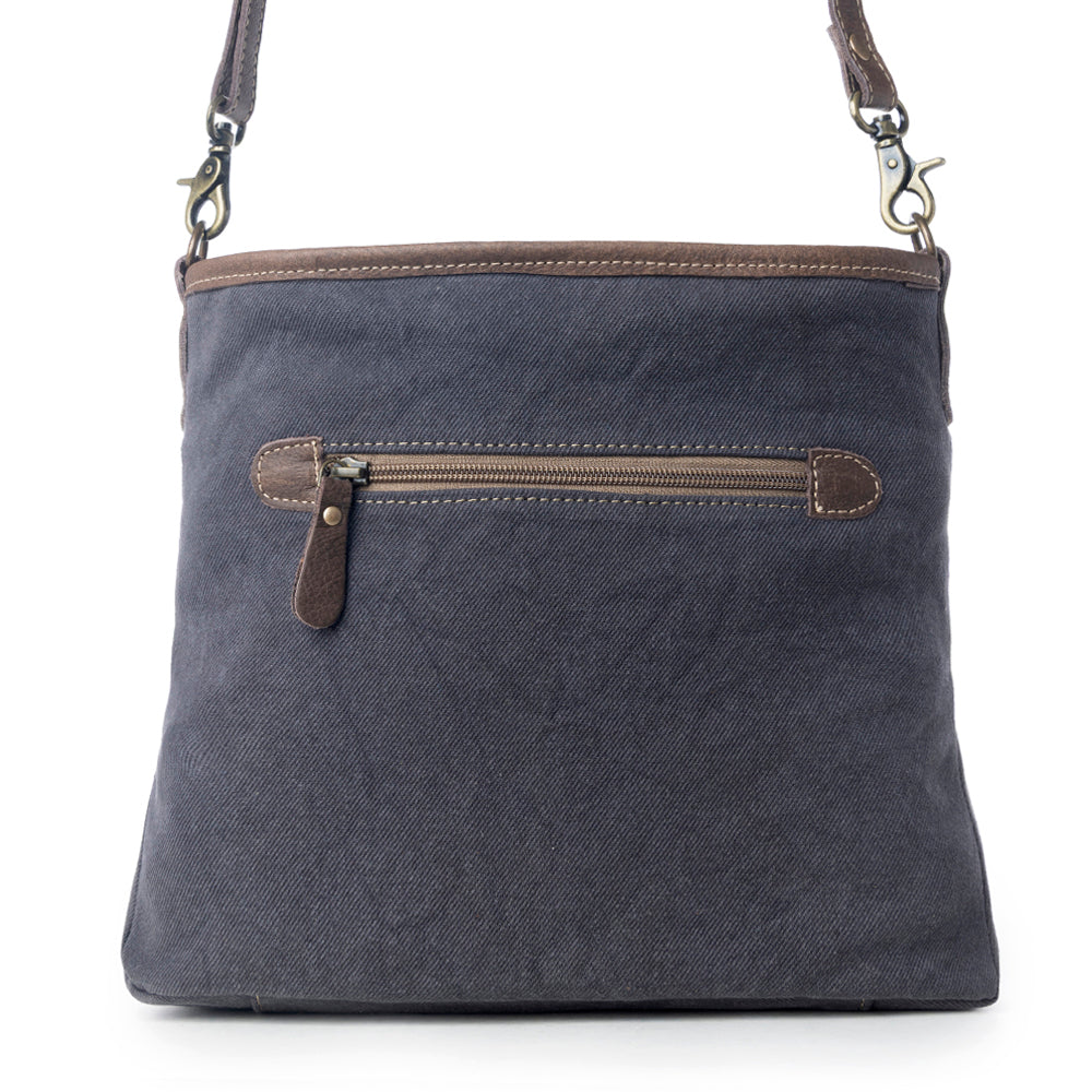 Navy Kilim Shoulder Bag