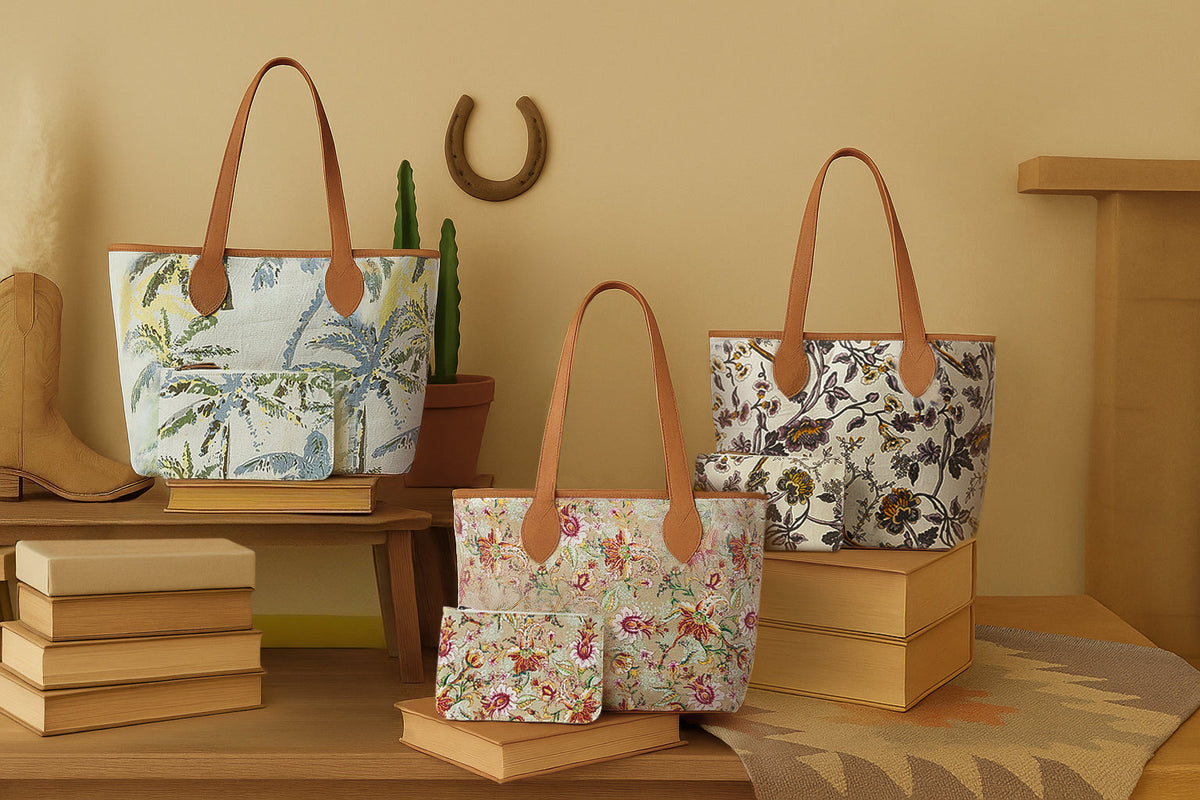 Follow Paradise Tote Bag In Brown
