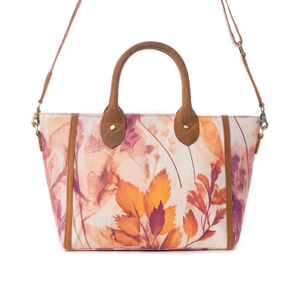 Myra Rosy Trails Crossbody Bag in Maple Grove