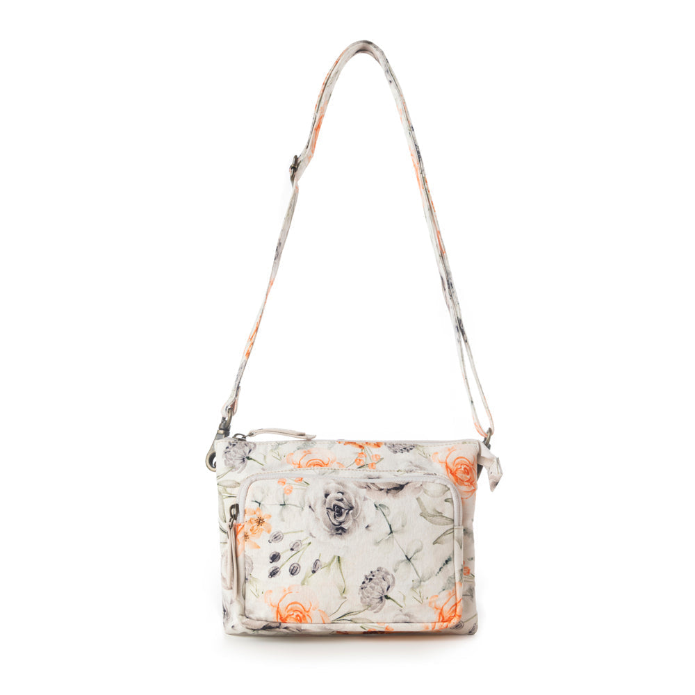 Myra Florabelle Crossbody Bag in Spring Ivory