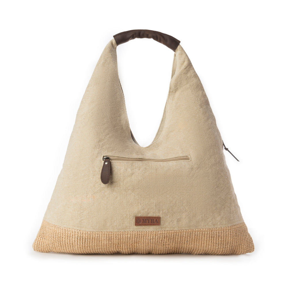 Myra Sandmoor Soft Shoulder Bag in Sandy Espresso