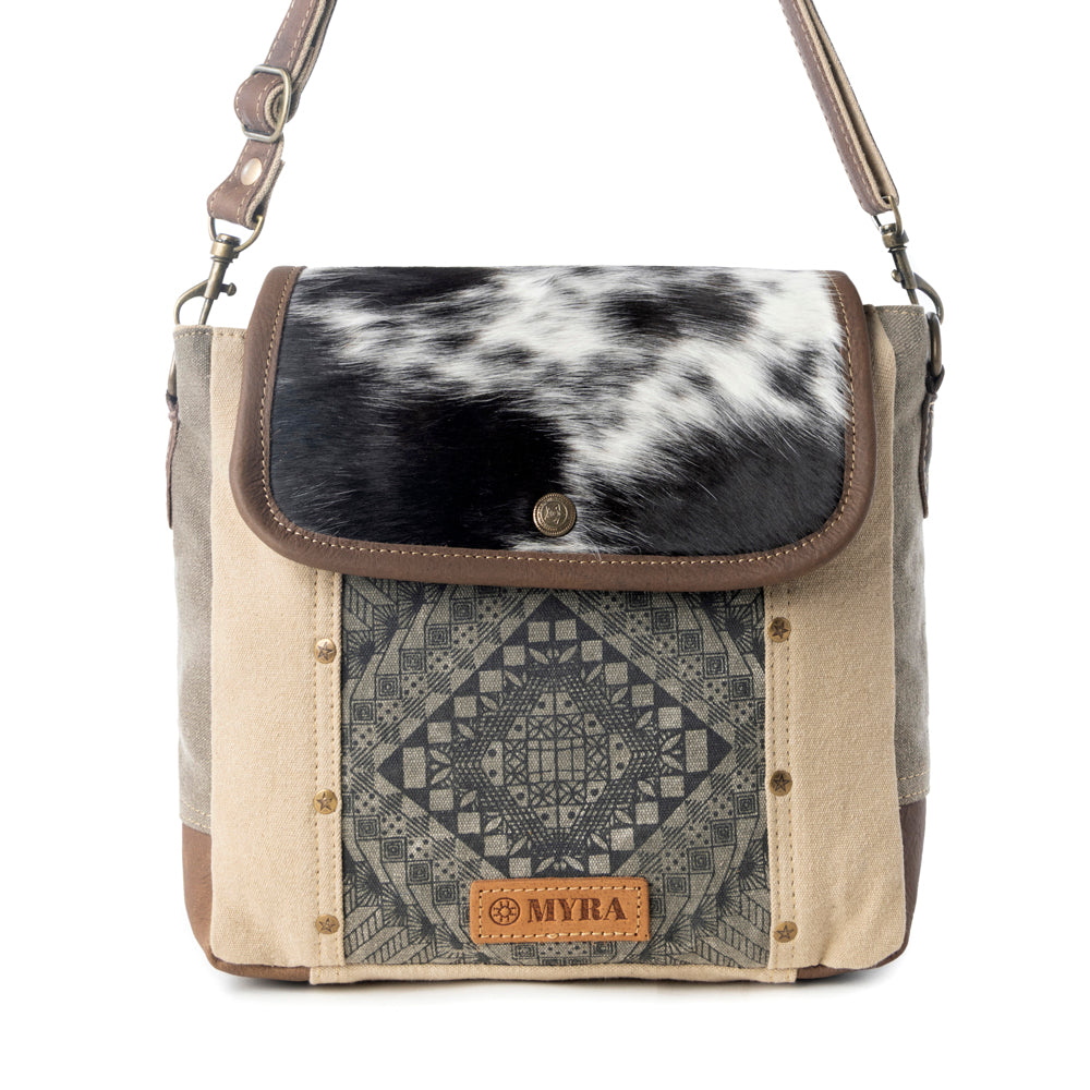 Sandstone Pony Western Shoulder Bag for Women in Khaki
