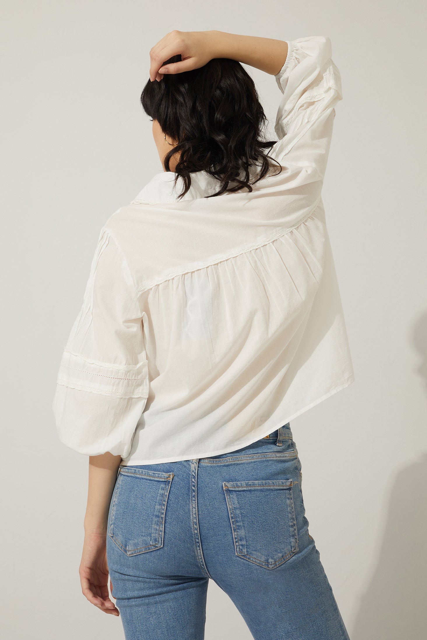 Bohera Dalbie Mae Pleated Top