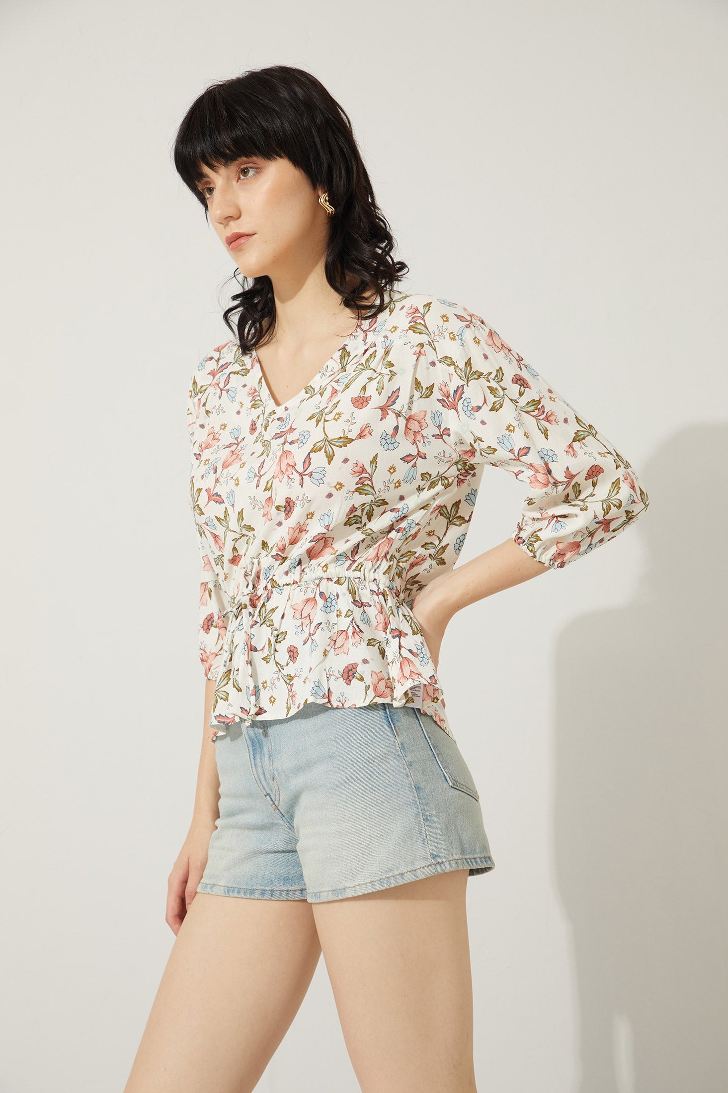 Bohera Kora Floral Top