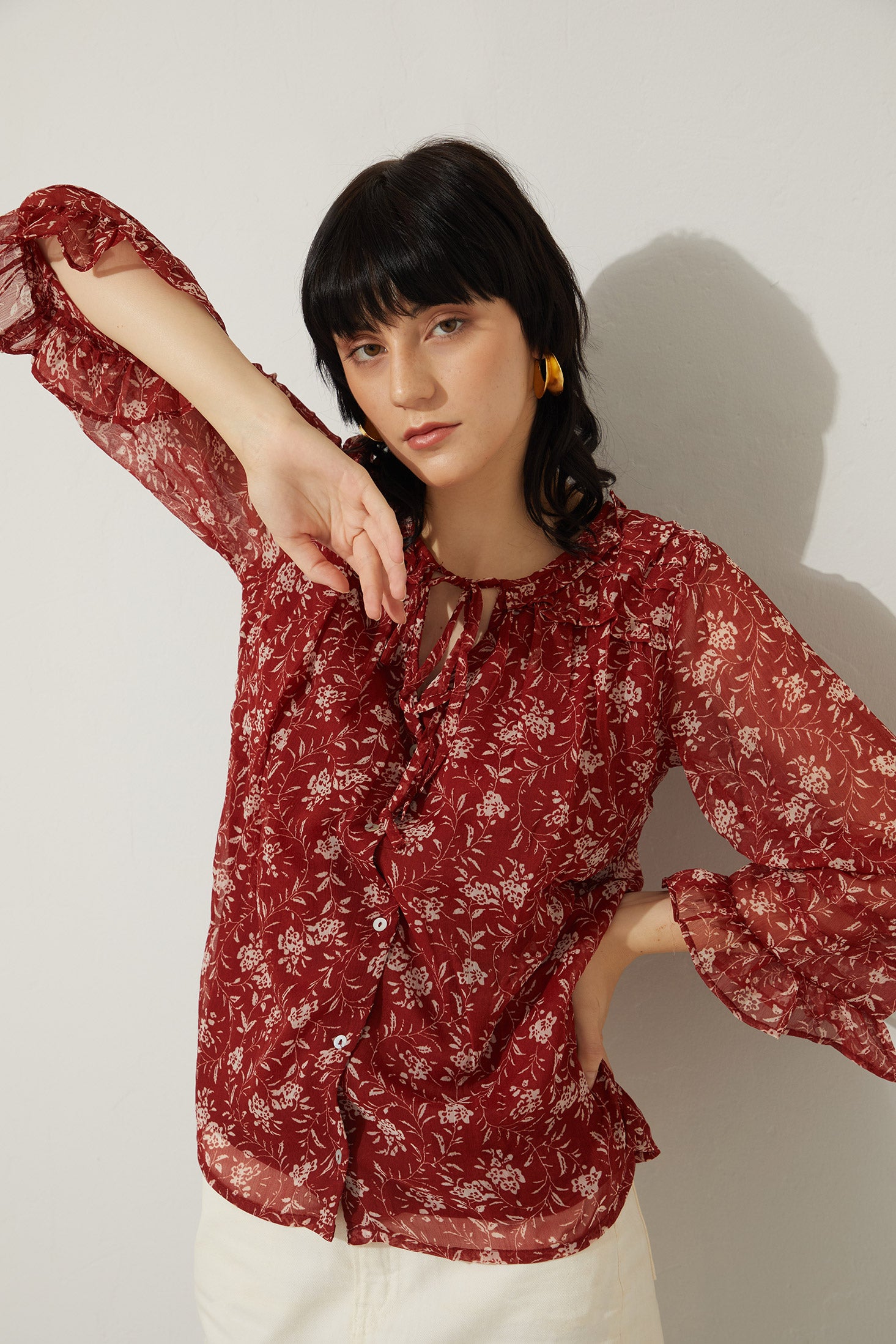 Bohera Francisca Floral Shirt