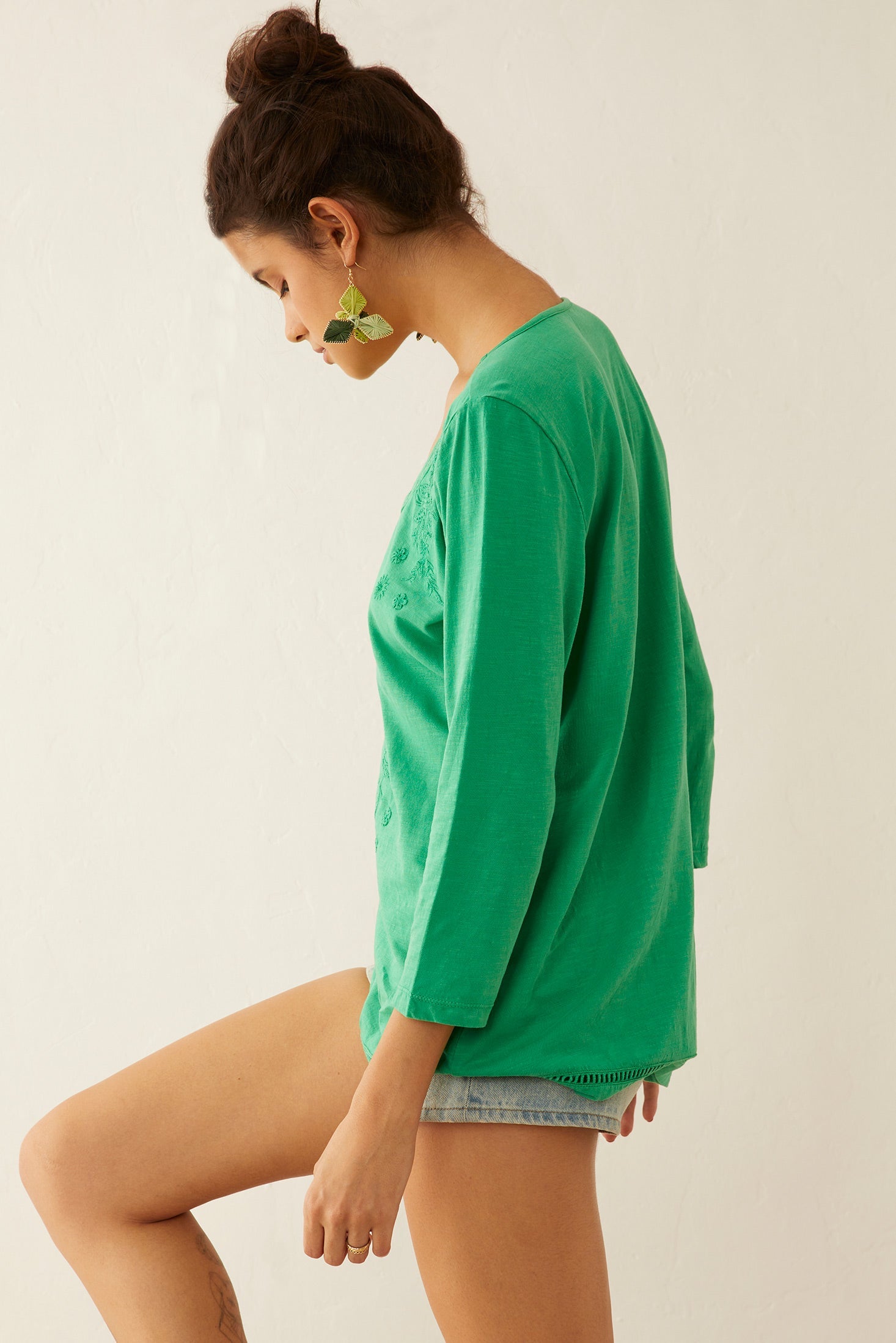 Glorydale Top In Green