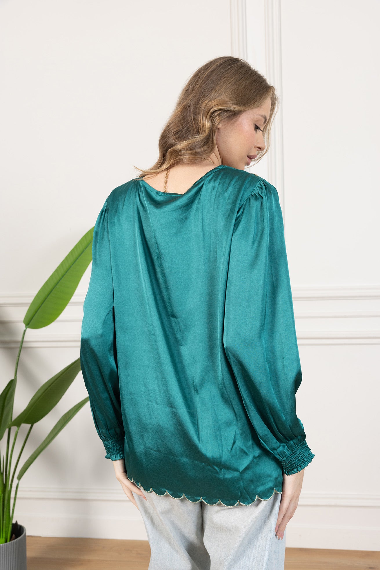 Shooting Stars Scoop Neck Top