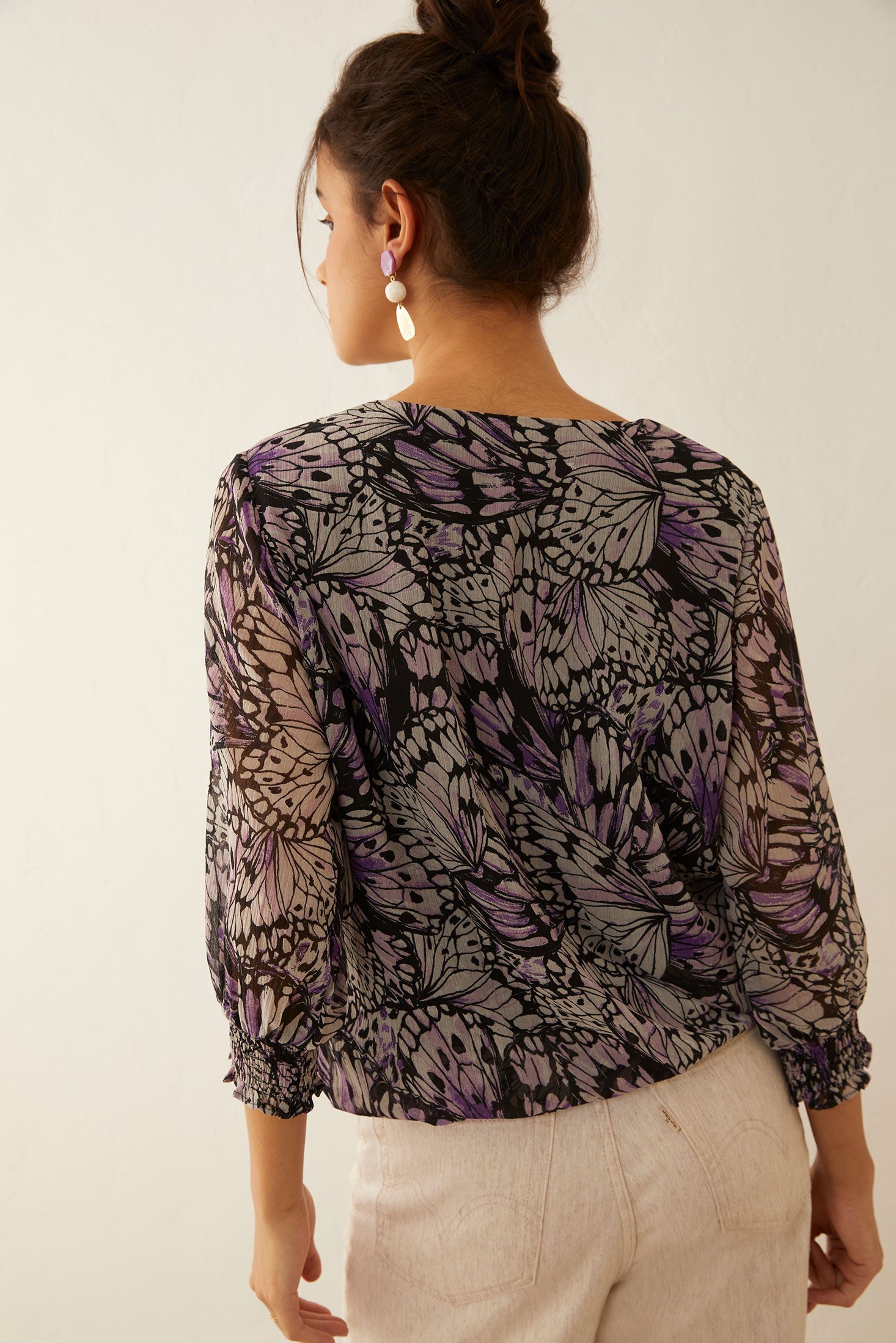 Butterfly Mine Blouse Top