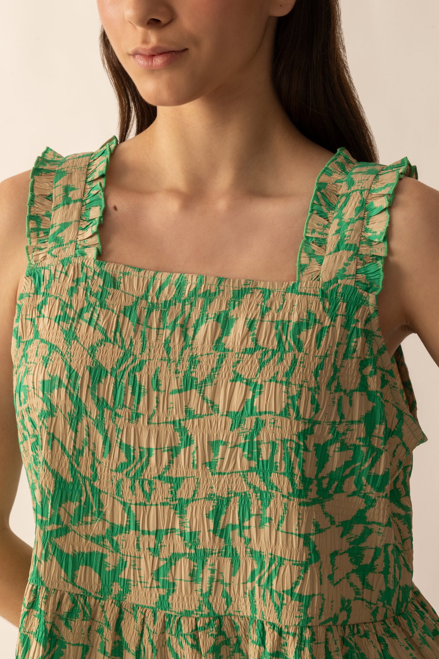 Amelia Top & Short Set In Green