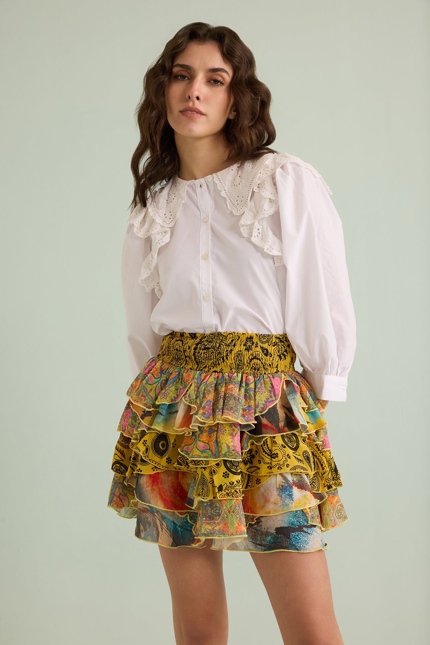 Maven Molly Skirt In Multicolor