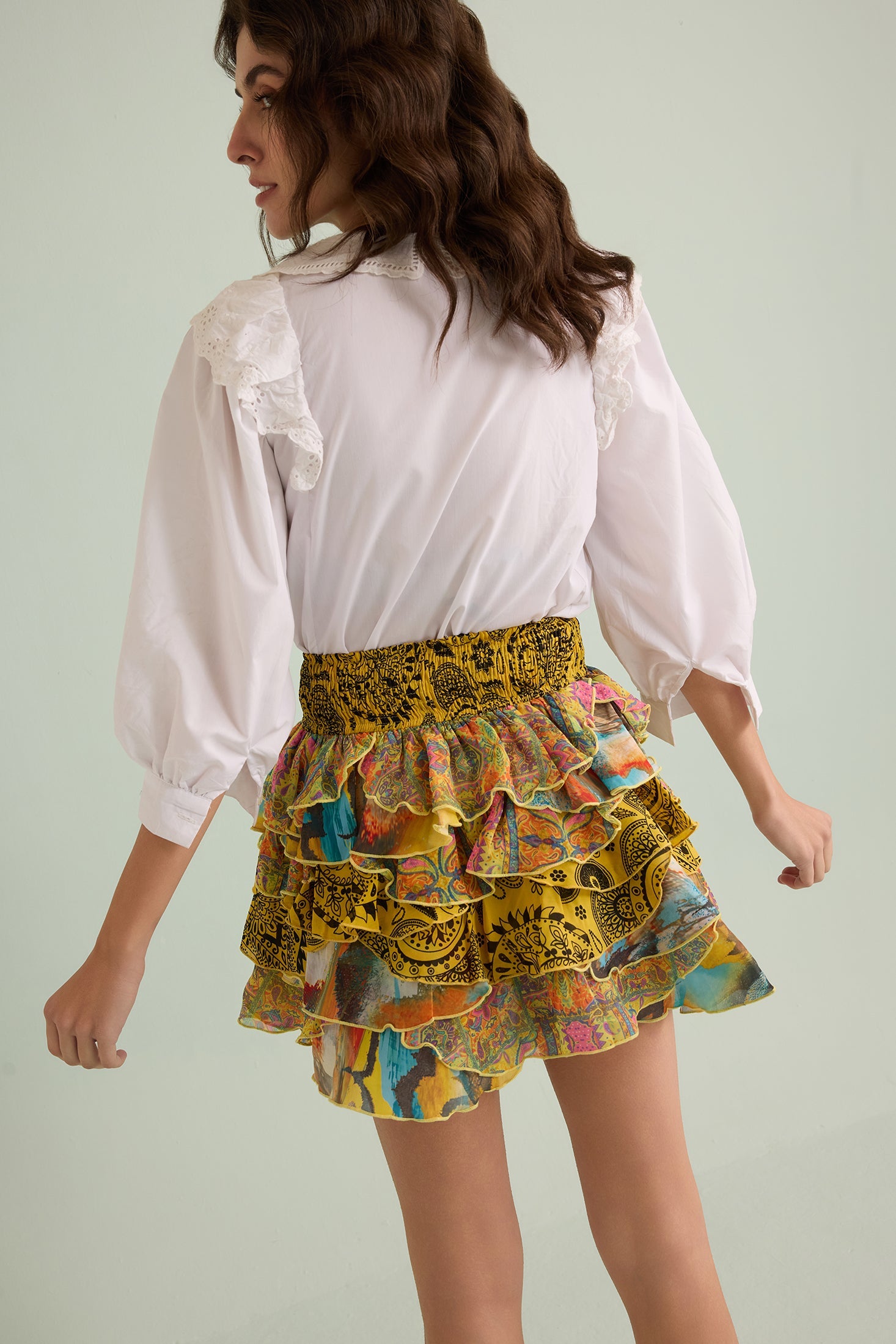 Maven Molly Skirt In Multicolor