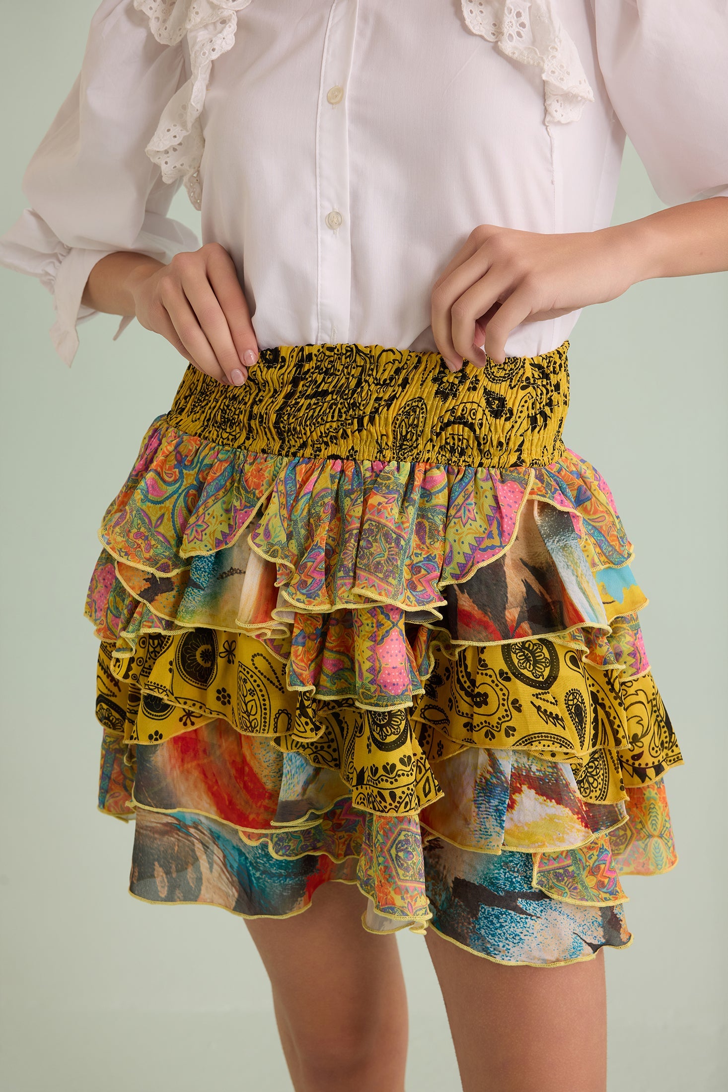 Maven Molly Skirt In Multicolor