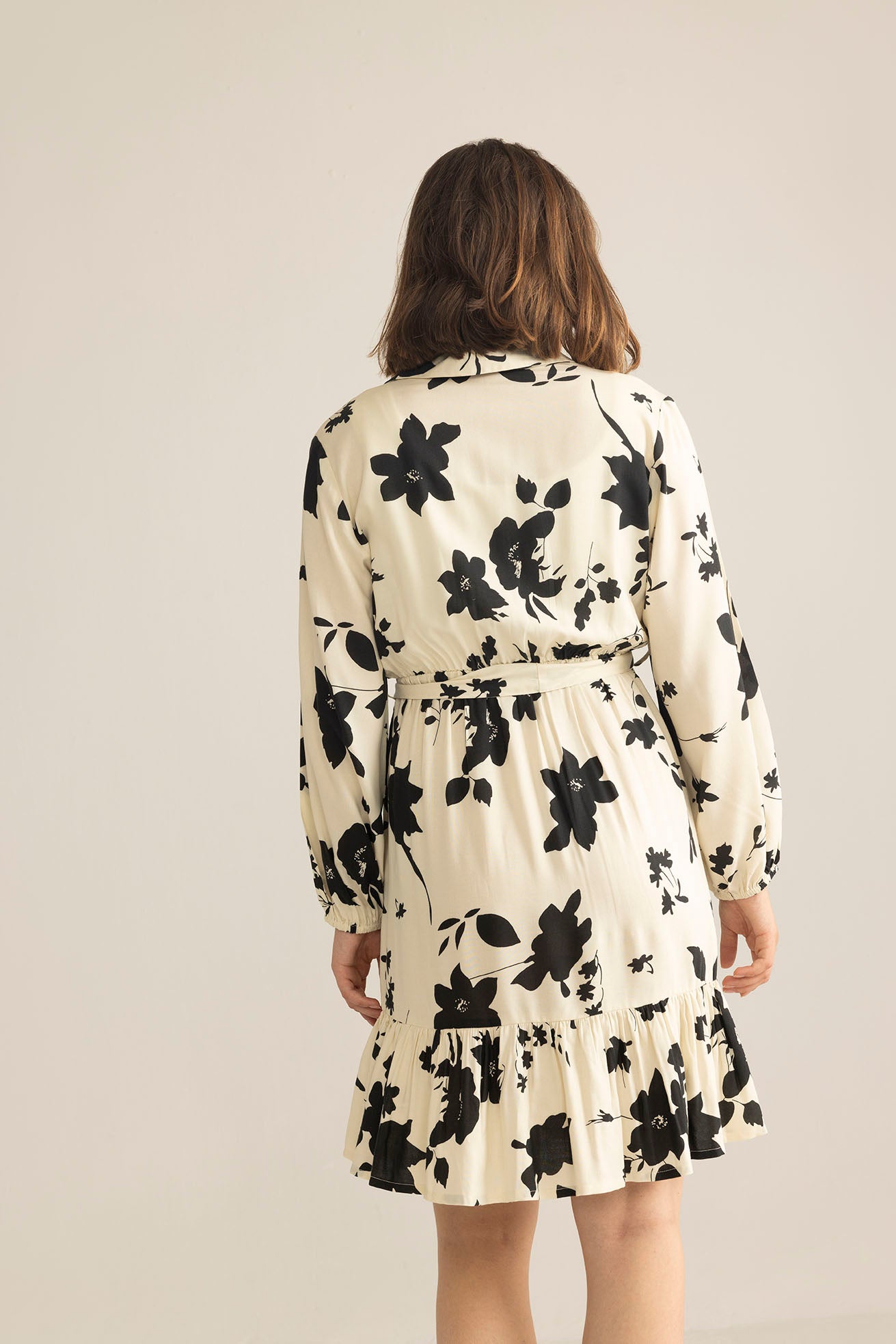 Vow & Vine Midi Dress in Ivory Dusk