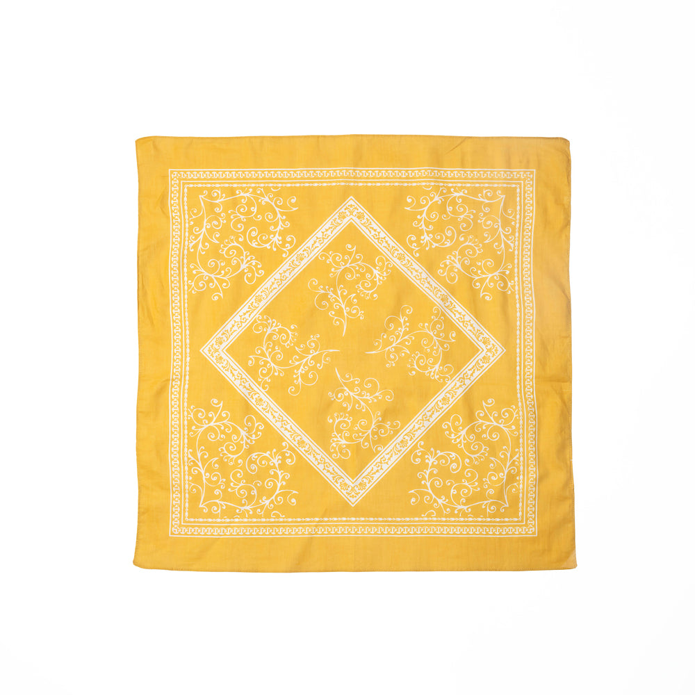 Sapphire Trails Bandana in Yellow