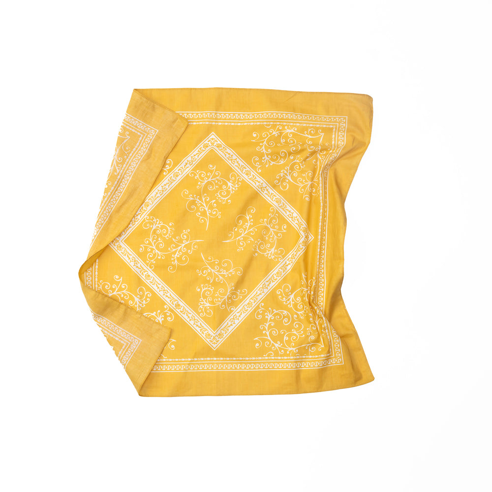 Sapphire Trails Bandana in Yellow