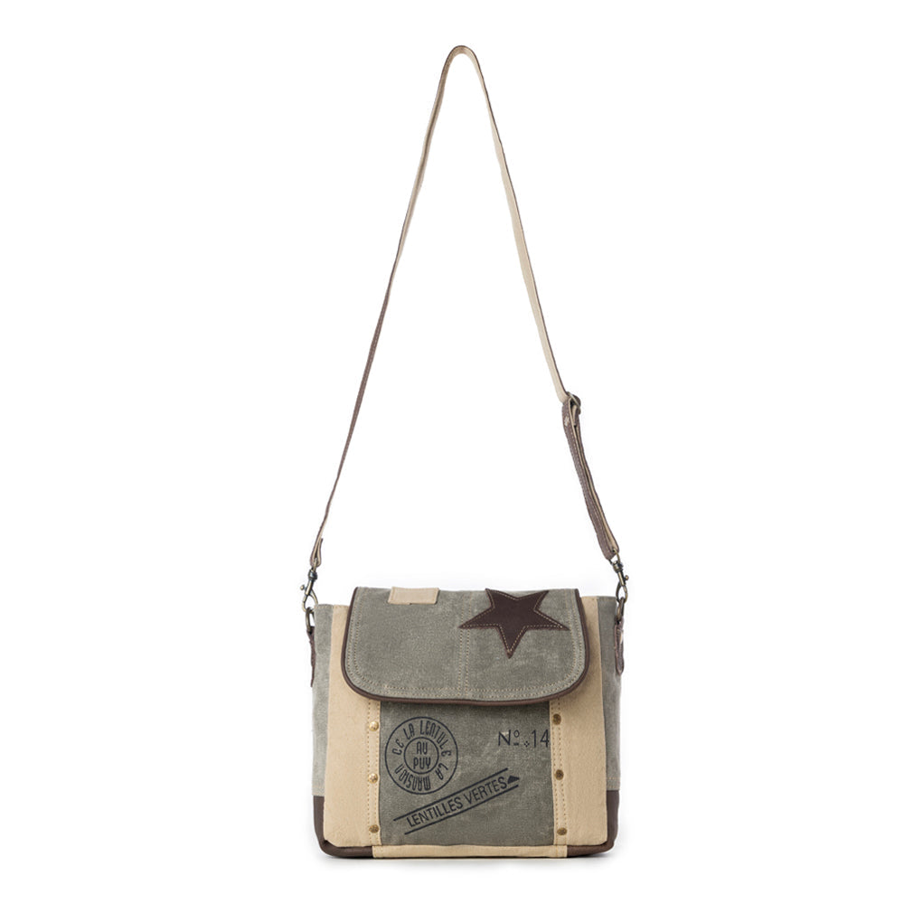 Leather Star Shoulder Bag