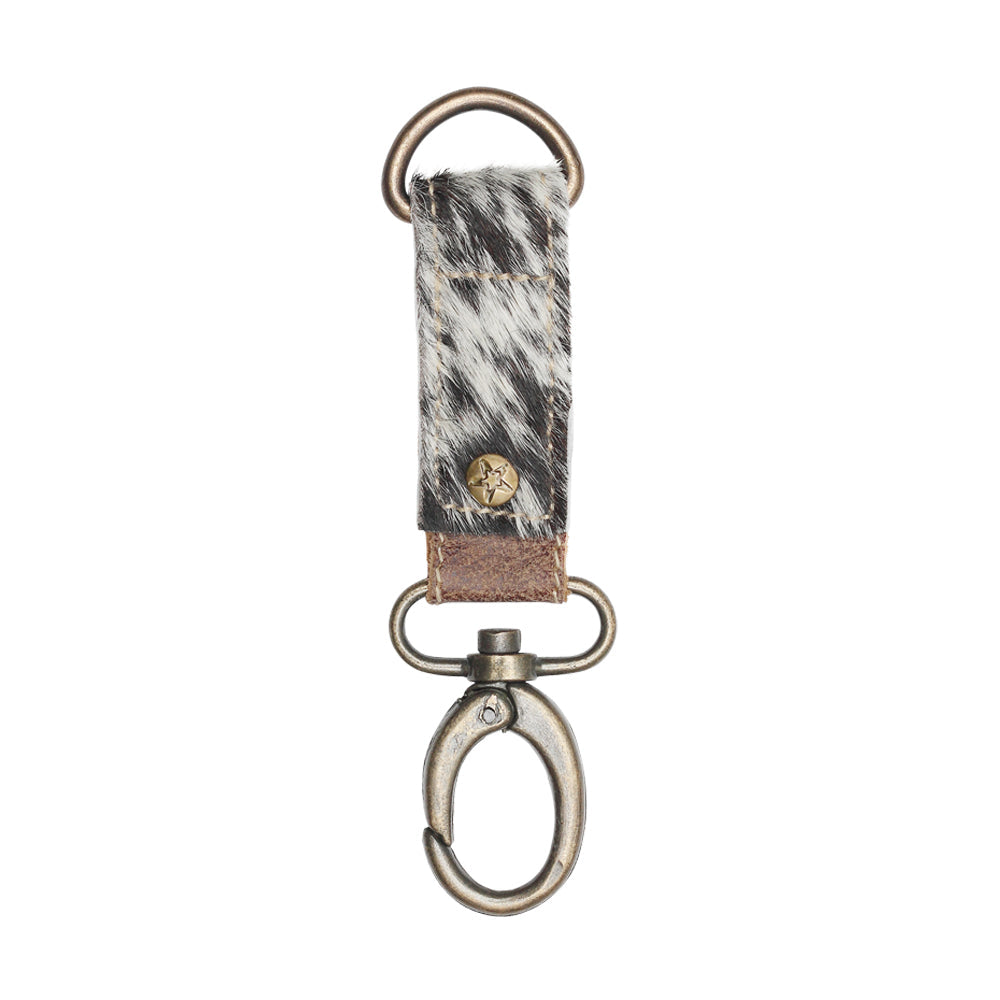 Black & White Key Fob - Myra Bags