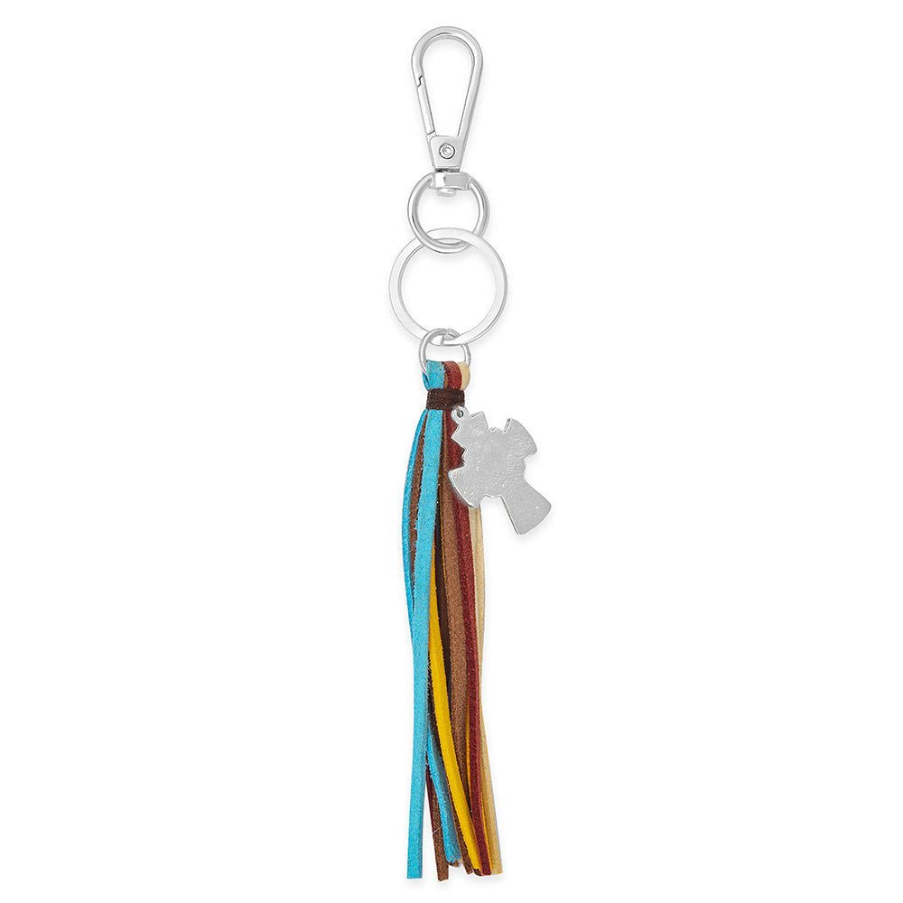 Colorful Tassel Key Fob