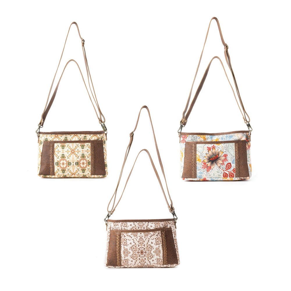 MesaTrail Dahlia Crossbody Bag in Wild Floral Print