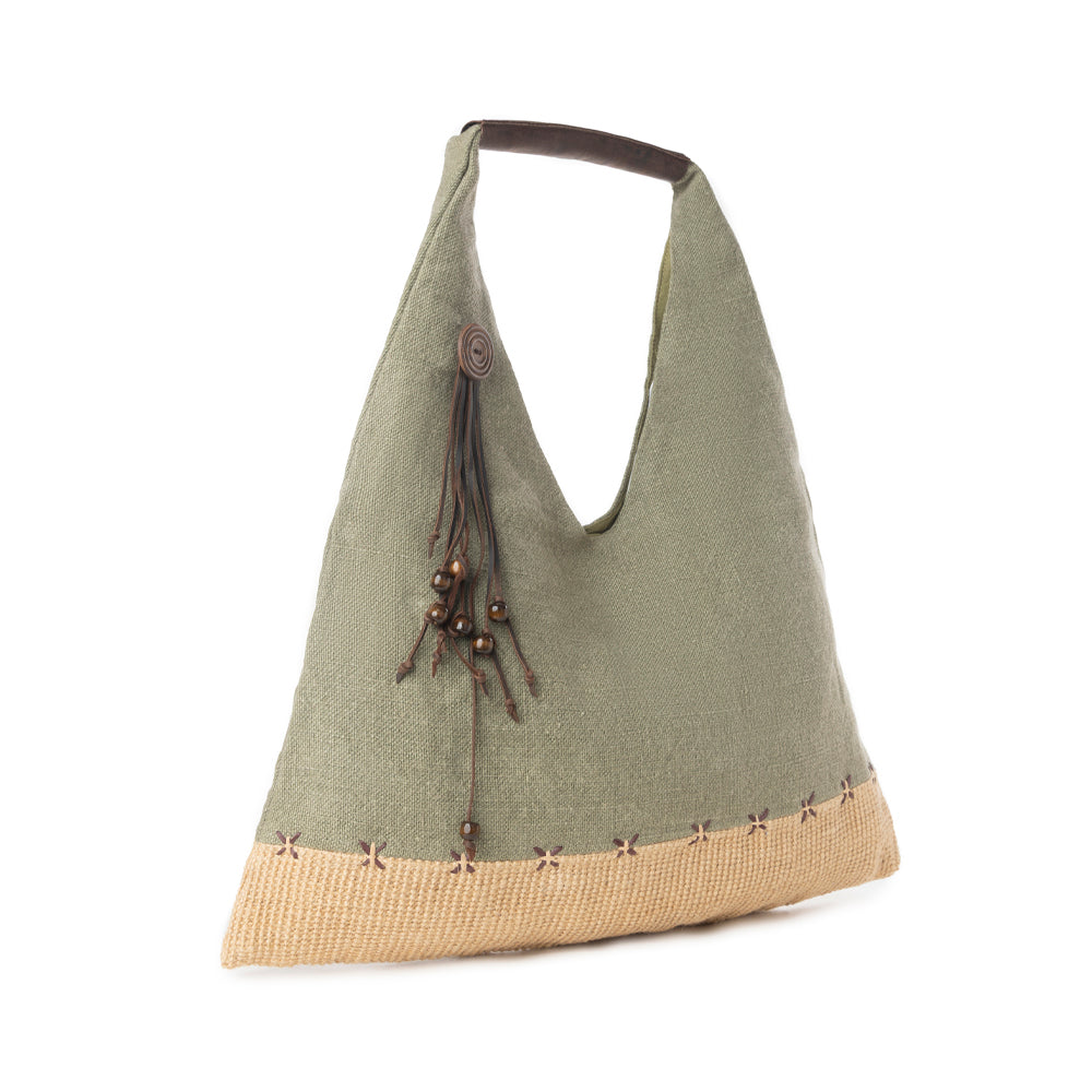 Myra Sandmoor Soft Shoulder Bag in Honey Forest
