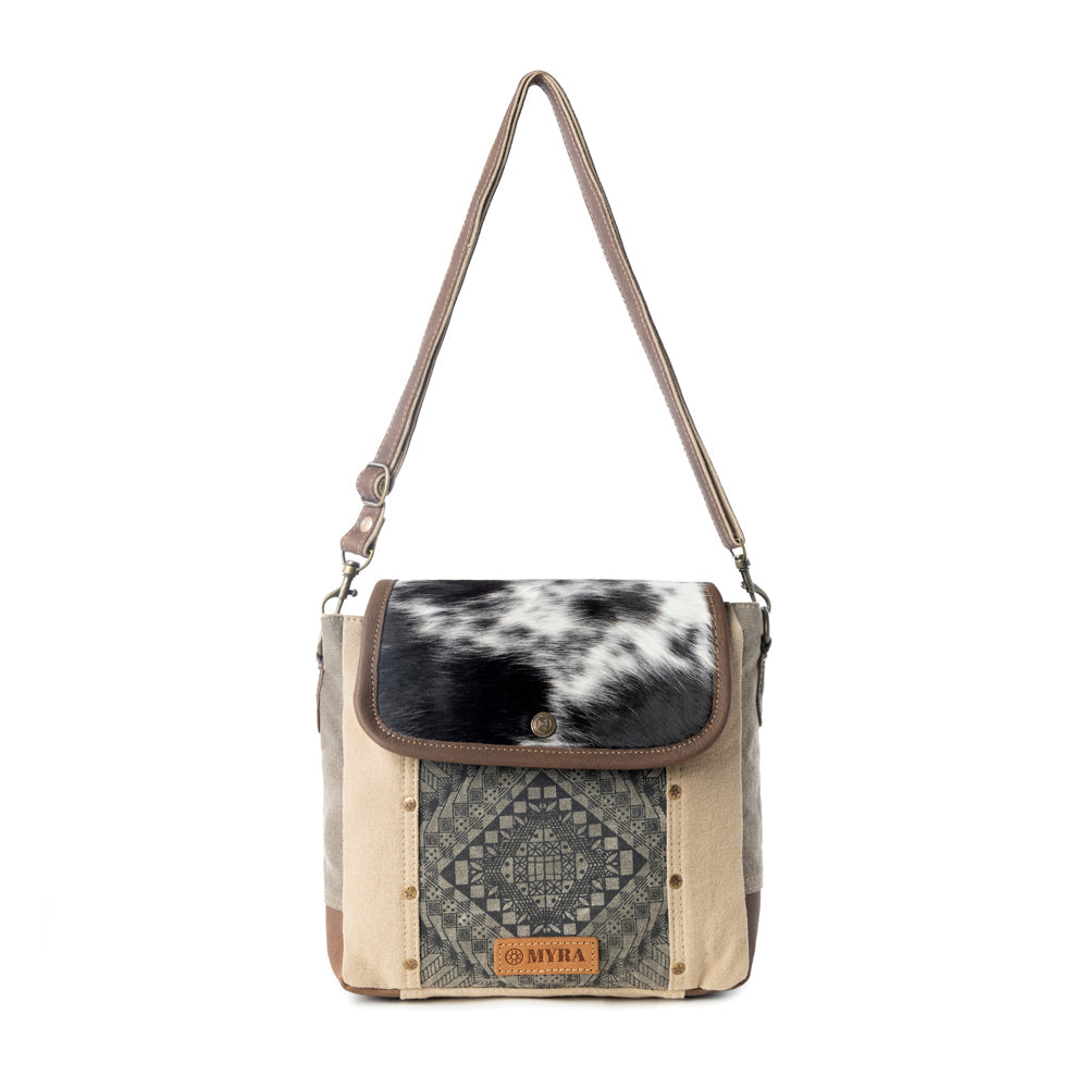 Sandstone Pony Western Shoulder Bag for Women in Khaki
