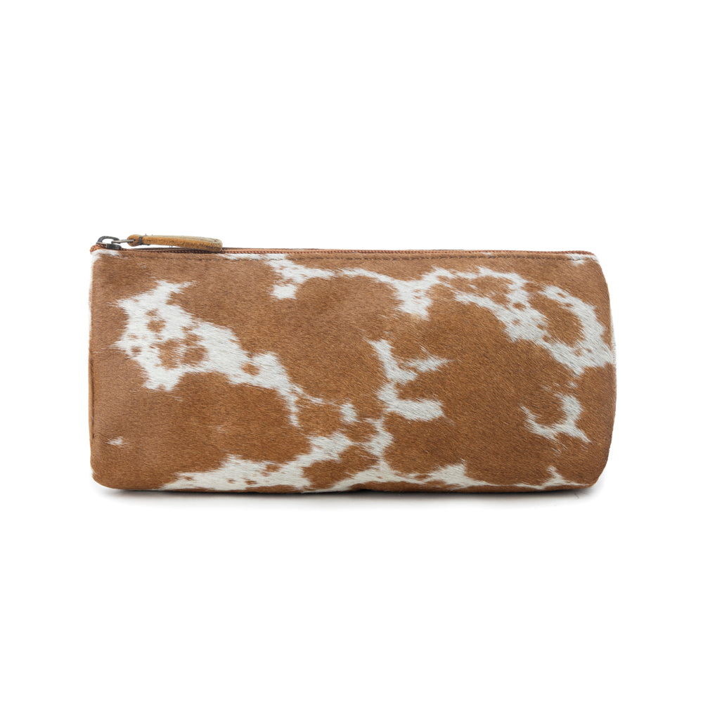 SANDY  LEATHER AND HAIRON MULTI POUCH