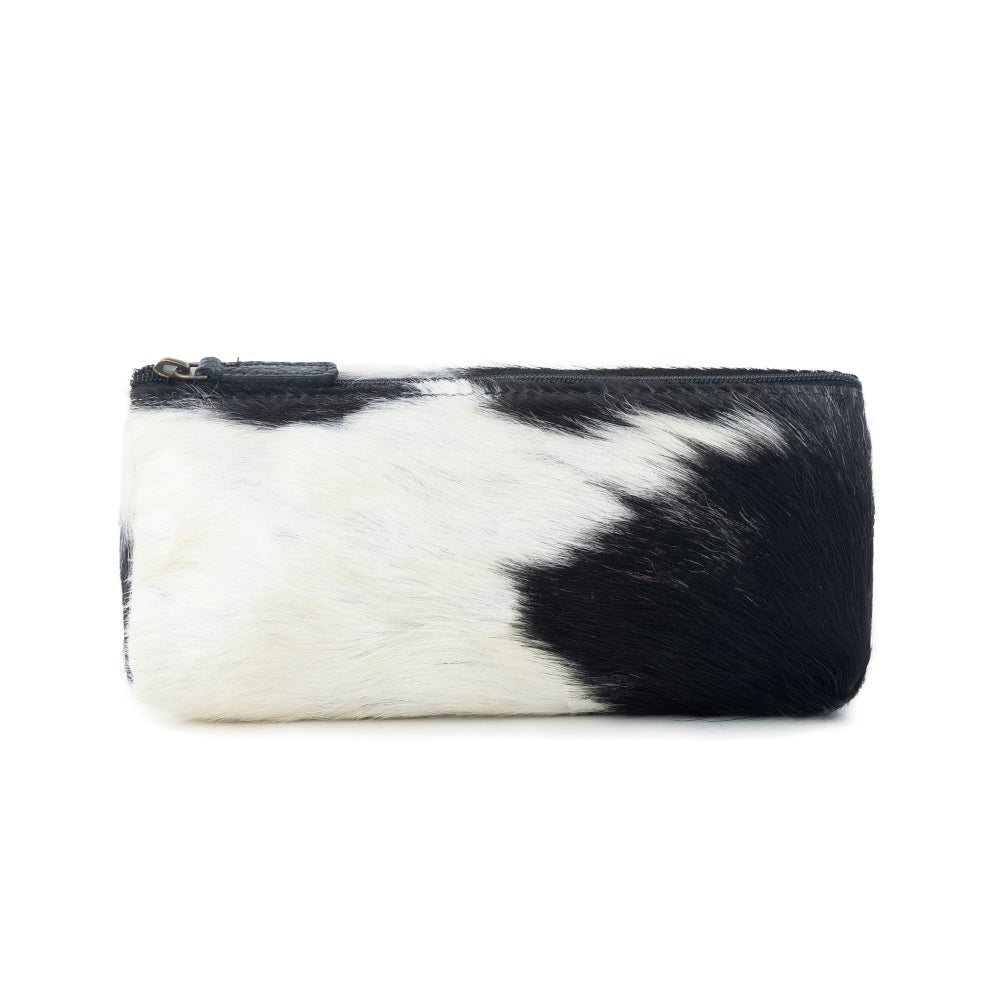 SILKY SLAYER  LEATHER AND HAIRON MULTI POUCH