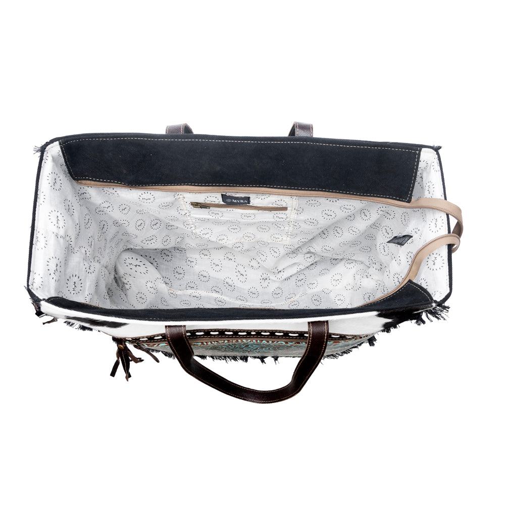 Sea Grass Canvas & Hairon Bag