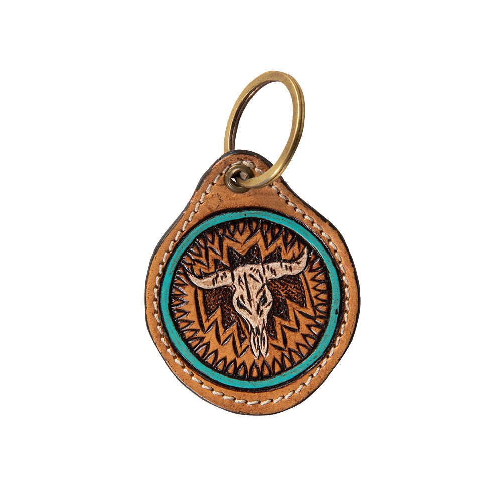 Mesa Gate Hand-Tooled Key Fob