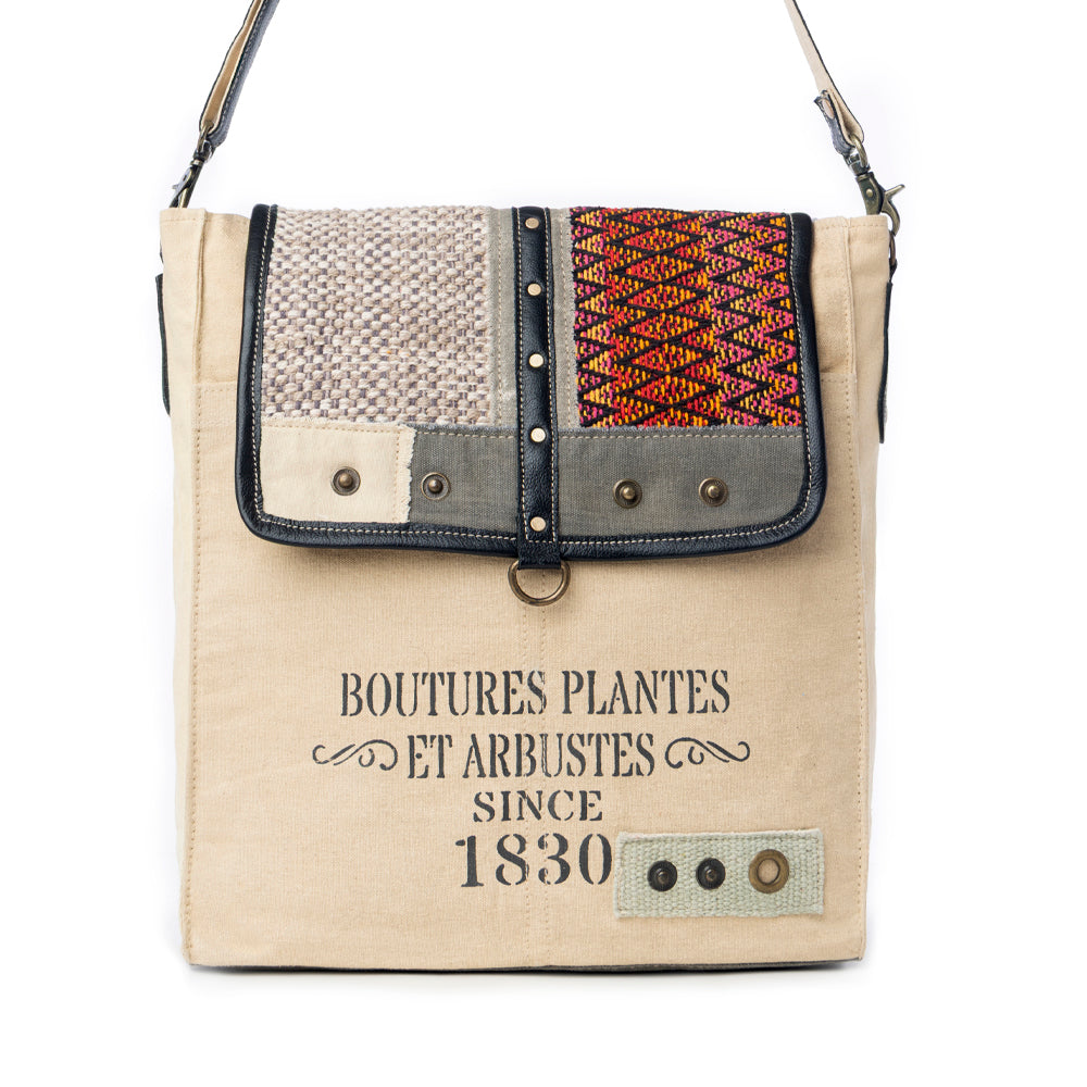Sundown River Vintage Messenger Bag