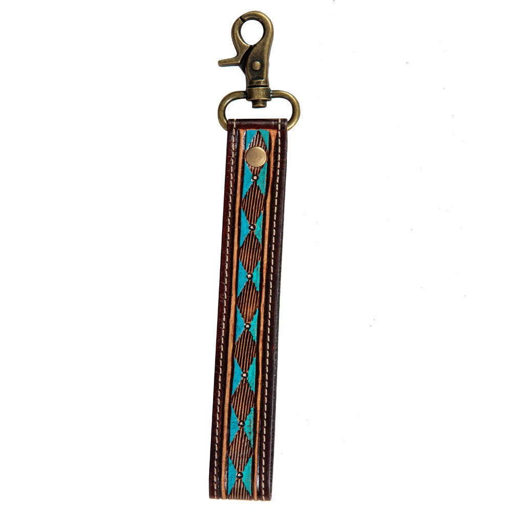 Mesa Rock Hand-Tooled Strap Key Fob