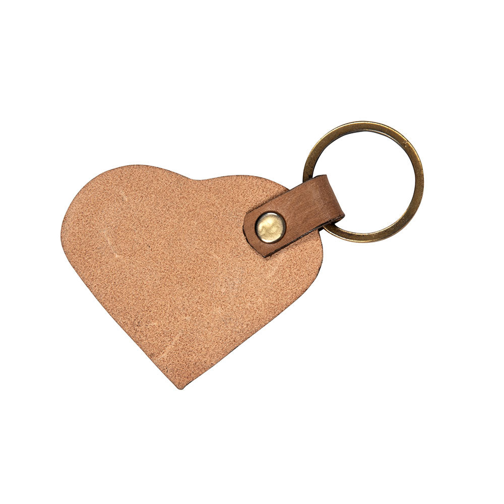 Desert Agave Heart Key Fob